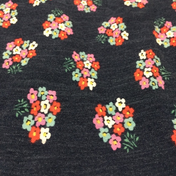 Mini Boden Floral Dress Size 5-6 Years Blue 100% Viscose Pockets - Picture 8 of 8